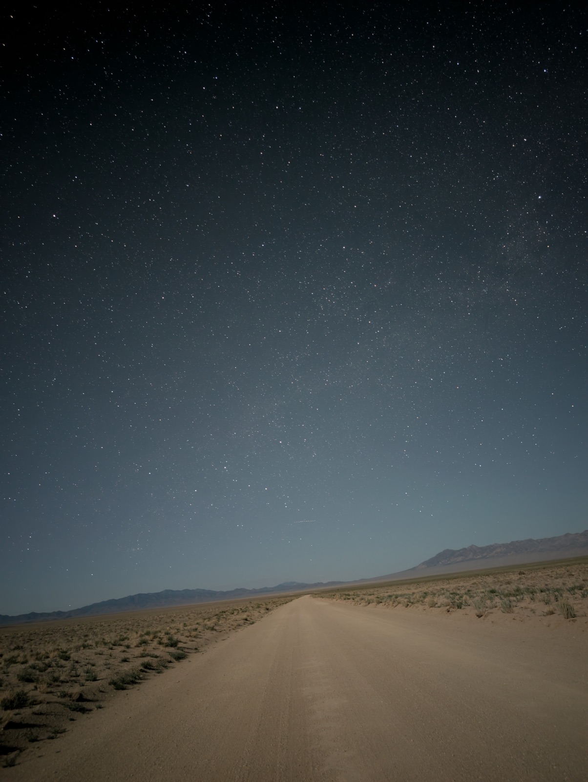 Nevada stars near Area 51